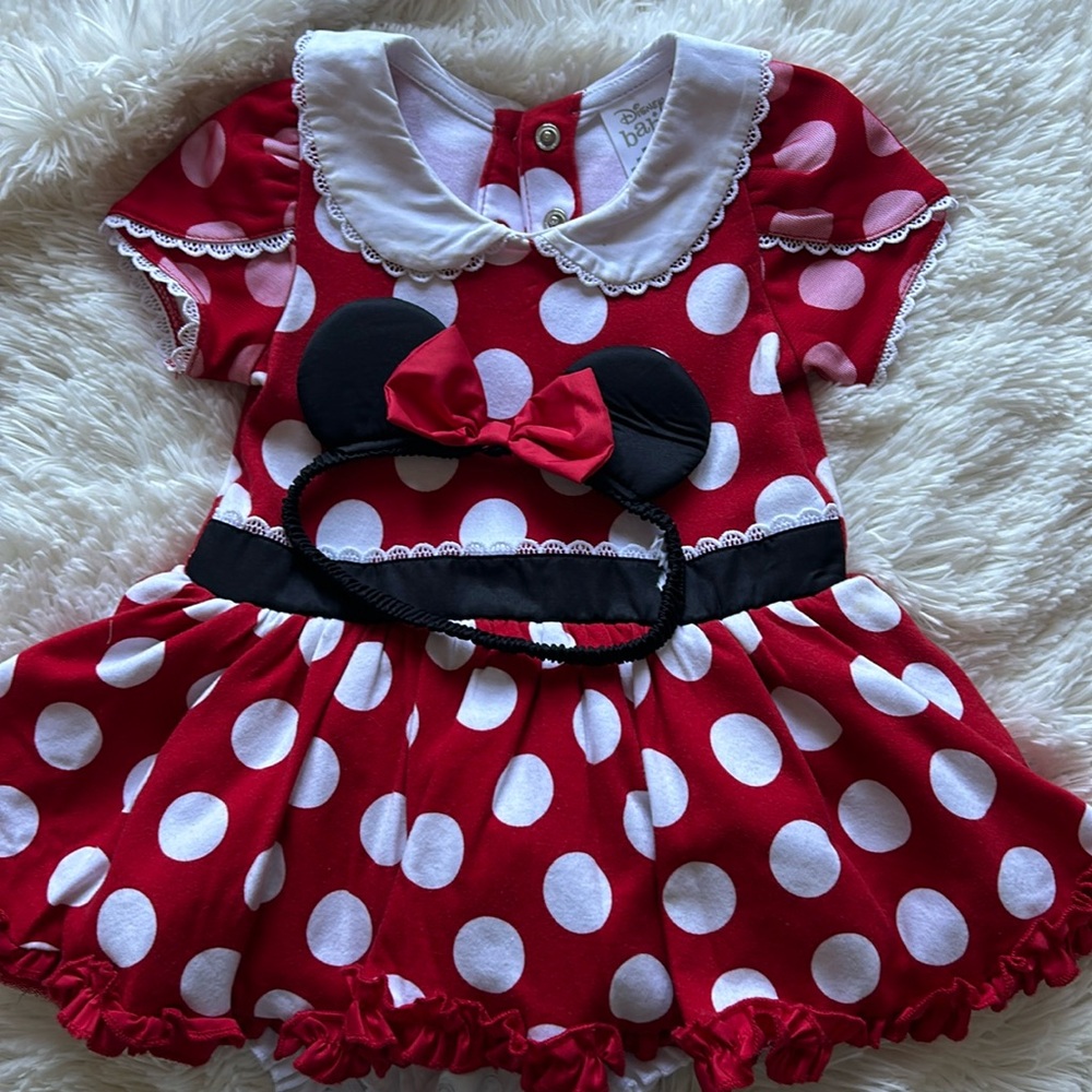 Baby girl Minnie costume
